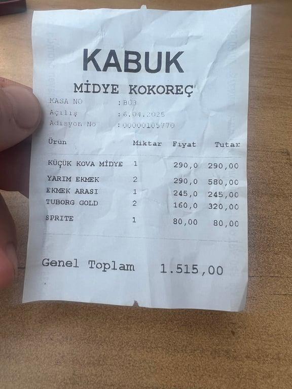 KABUK Midye Kokoreç Konyaaltı