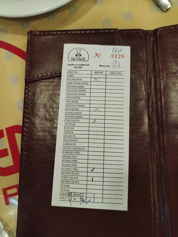 Beyler Kebap