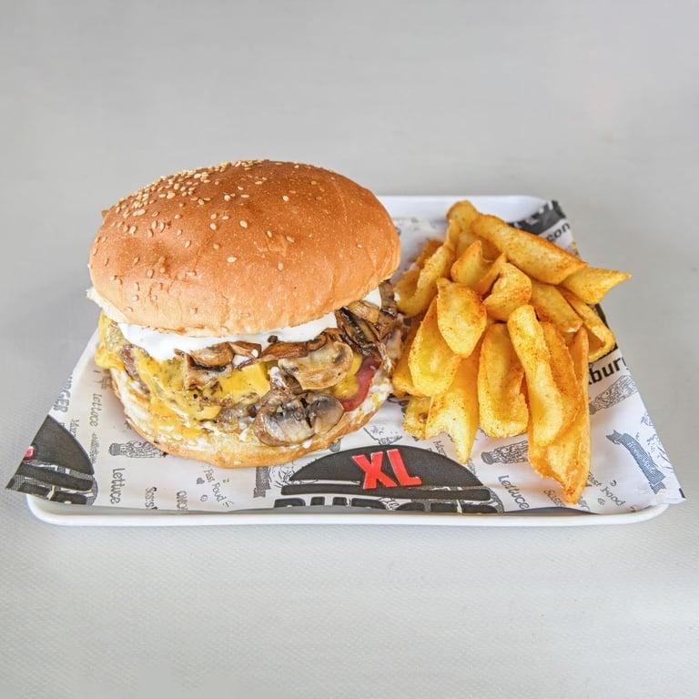 XL Burger fotoğraf 5