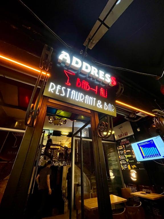Address bab-ı ali restaurant bar fotoğraf 18