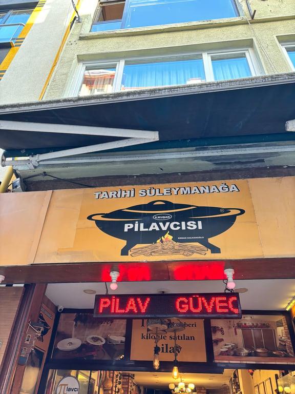 Tarihi Süleymanağa Pilavcısı