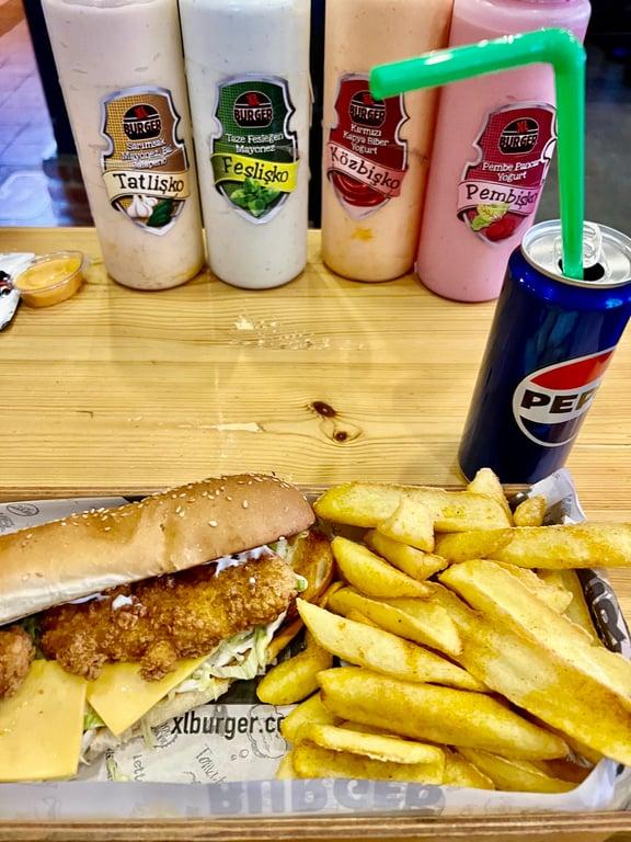 XL Burger fotoğraf 4