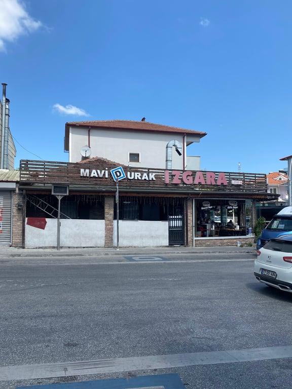 Mavi Durak Izgara fotoğraf 5